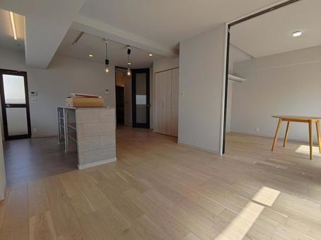 マンションリノベーション後リビング マンションリノベーション後リビングの写真