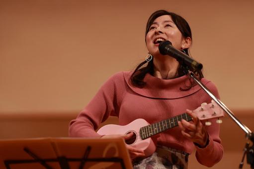 リハーサルB シンガー,ボーカル,歌手の写真素材