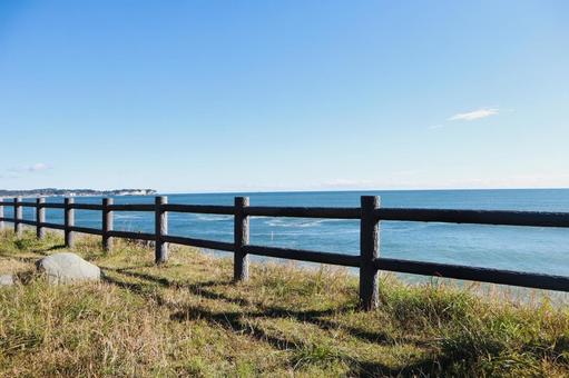太平洋と青空 太平洋と青空 太平洋,茨城県,旅行の写真素材