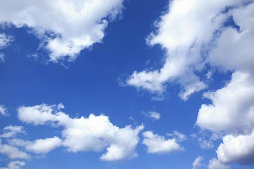 冬の空2月21 冬,2月,青空の写真素材