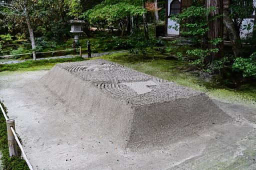 秋の法然院 法然院,四季折々の景色,散策の写真素材