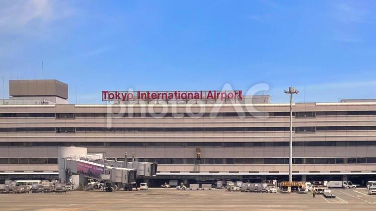 東京国際空港 東京国際空港,羽田空港,ターミナルビルの写真素材