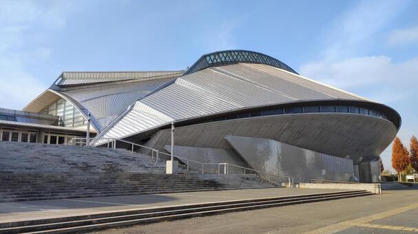 秋葉台文化体育館 秋葉台文化体育館,藤沢市,スポーツ施設の写真素材