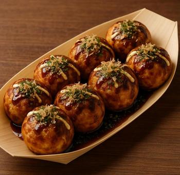 たこ焼き たこ焼きの写真