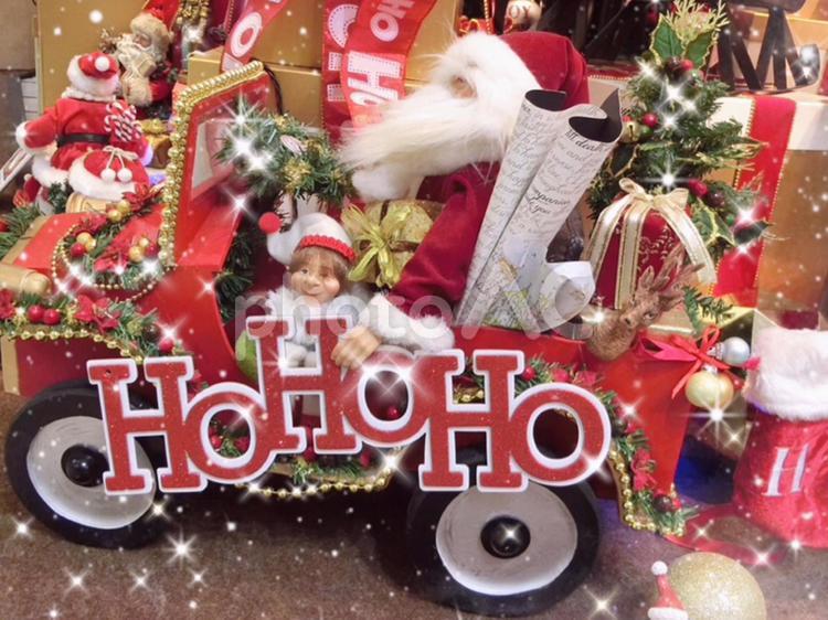 クリスマスのイメージ クリスマス,クリスマスツリー,サンタクロースの写真素材