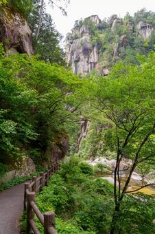 250527昇仙峡 山梨県,甲府市,昇仙峡の写真素材