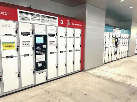 コインロッカー コインロッカー コインロッカー,貴重品,収納の写真素材