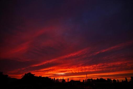 夕焼け 2025/9/9 夕焼け 2025/9/9の写真