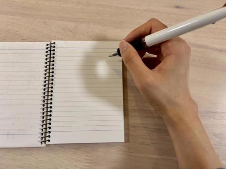 Photo, note, pen, ballpoint pen, 
