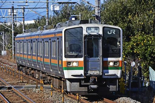 211系 東海道本線 211系 東海道本線 鉄道,電車,線路の写真素材