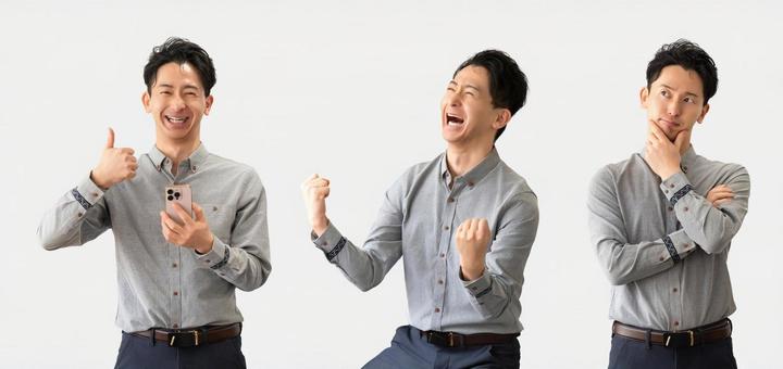 男性ビジネスマンセット03 男性ビジネスマンセット03 男性,ビジネス,ビジネスマンの写真素材