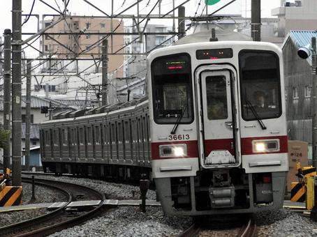 Photo, tobu 30000 series, commuting train, quick train, 
