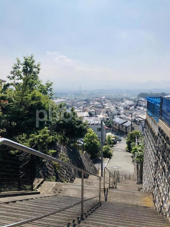 階段 天気,暑い,自然の写真素材