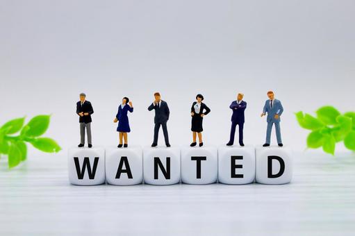 人材募集中 人材募集中 人材募集,ウォンテッド,募集の写真素材