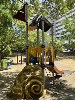 Shaded slide, JPG