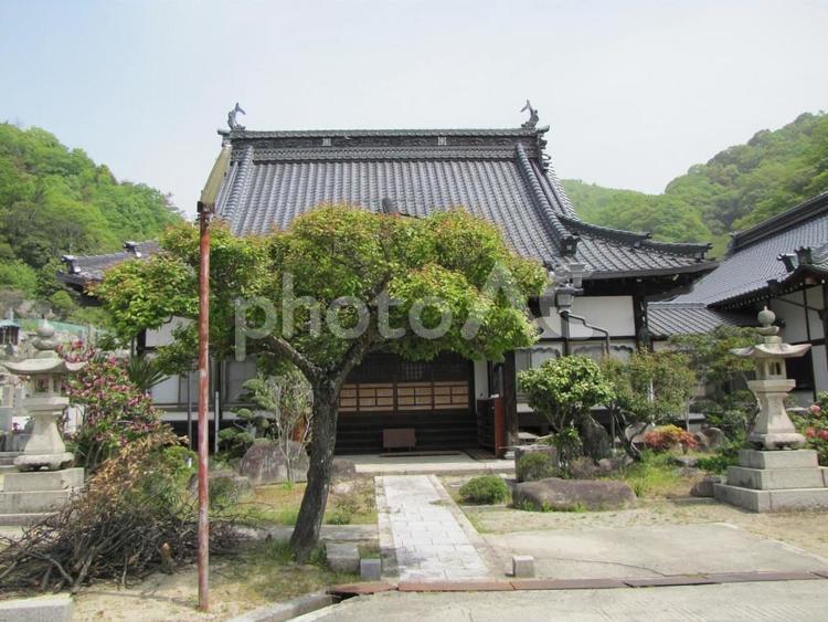 【風景写真】壽徳寺(広島県三原市)の風景 壽徳寺,日蓮宗,神社仏閣の写真素材
