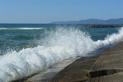 日本海 日本海,風景,海の写真素材
