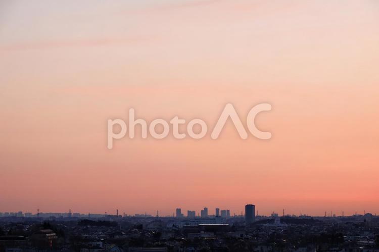 朝焼け　日の出　dawn  朝焼け,夜明け,朝焼け雲の写真素材