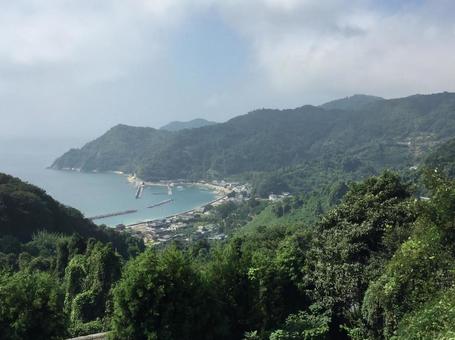 山口県周防大島 山口県周防大島 山口県,周防大島,島の写真素材