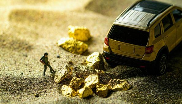 トレジャーハンター 金塊 スコップ トレジャーハンター 金塊 スコップの写真