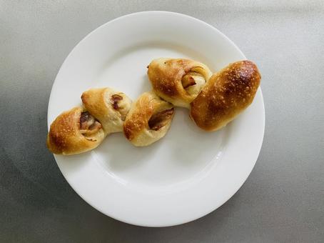 エピ パン エピ パン エピ,パン,フランス語の写真素材