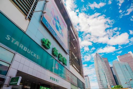 【東京】新宿駅の周辺 2025 【東京】新宿駅の周辺 2025の写真