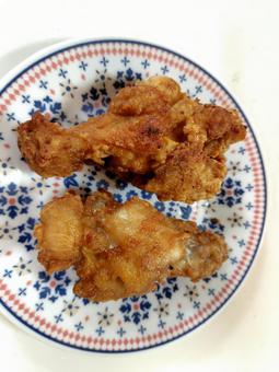 鳥肉 手羽元唐揚げ 鳥肉 手羽元唐揚げの写真