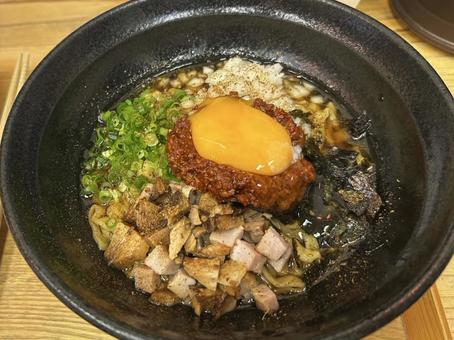 Soupless Mazesoba at a ramen shop in Japan, JPG