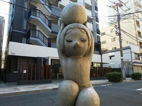 台東区のへそ 台東区のへその写真