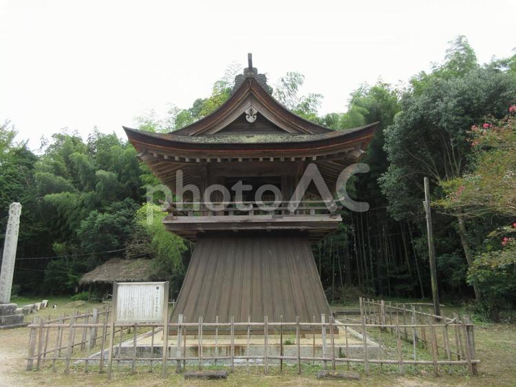 正八幡宮「鐘楼」 正八幡宮,大内文化,平安時代の写真素材