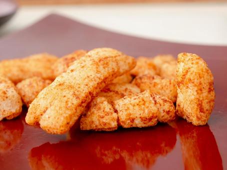 おかき お菓子 おかき,お菓子,おやつの写真素材