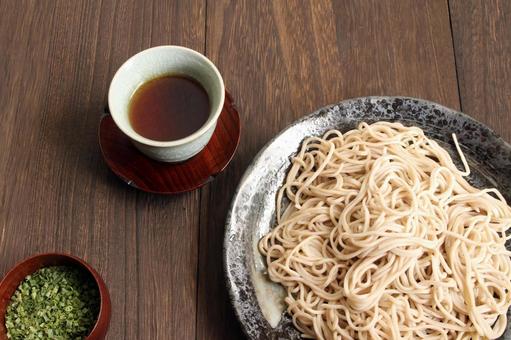 ざるそばとつゆのセット ざるそばとつゆのセット ざるそば,そばつゆ,乾麺の写真素材