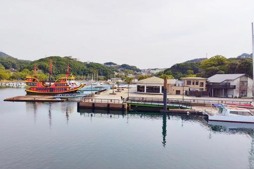 【長崎県】パールシーリゾート パールクイーン,パールクィーン,九十九島の写真素材