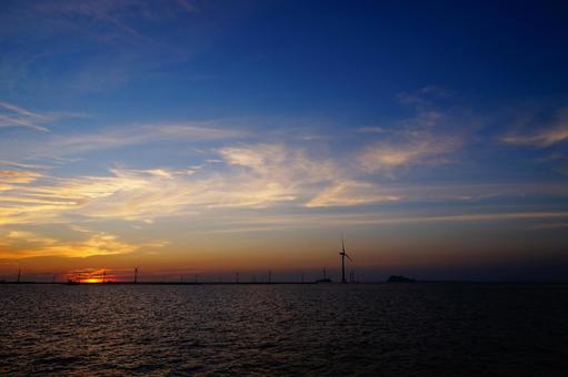 マジックアワー マジックアワー 夜景,夕暮れ,マジックアワーの写真素材