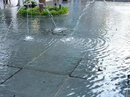 Photo, pool, water, water spray, 
