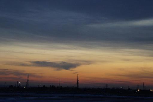 夕焼け 夕焼けの写真