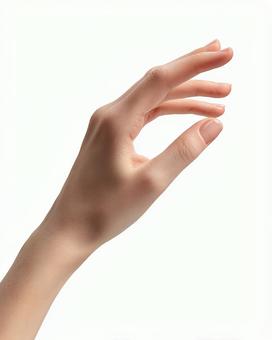 横から見たなめらかな女性の腕 横から見たなめらかな女性の腕の写真
