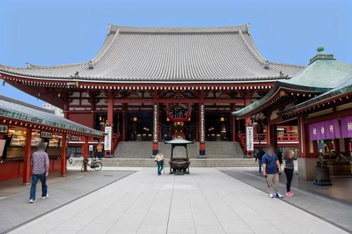浅草寺 浅草寺 浅草寺,浅草,パワースポットの写真素材