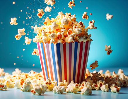 はじけるポップコーン スナック菓子1 はじけるポップコーン スナック菓子1の写真