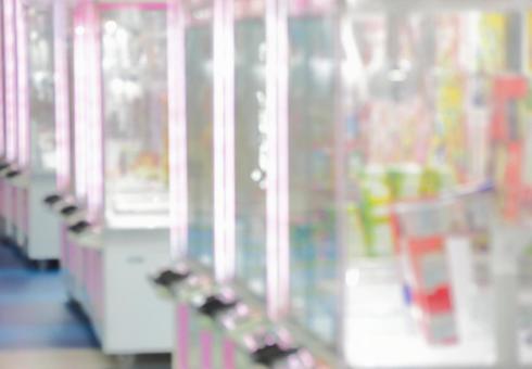 Crane game machine at an arcade, JPG Crane game machine at an arcade, JPG
