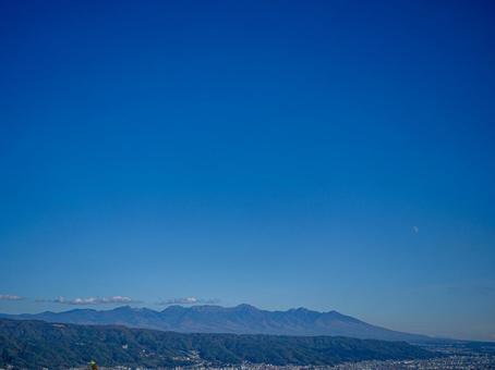 北アルプスの山々の写真