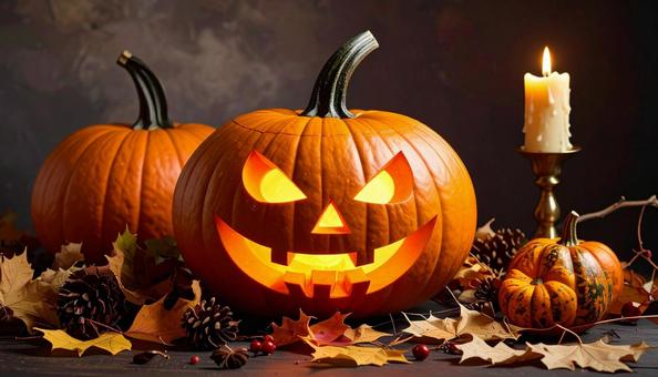 ジャックオランタン ハロウィン小物 ジャックオランタン ハロウィン小物の写真