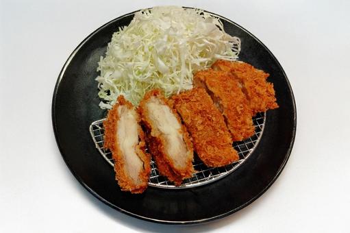 豚カツ 豚カツ,豚肉,揚げ物の写真素材