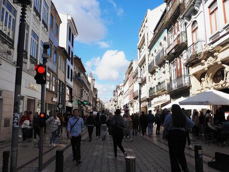 ポルトの街並み ポルトの街並み 外国,海外,異国の写真素材