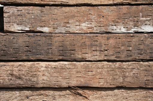 枕木 木,テクスチャー,素材の写真素材