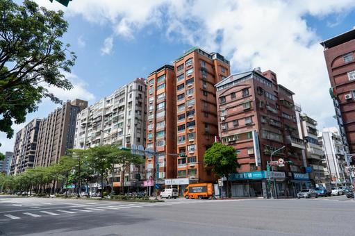 台北市内の様子 台湾,台北,アジアの写真素材