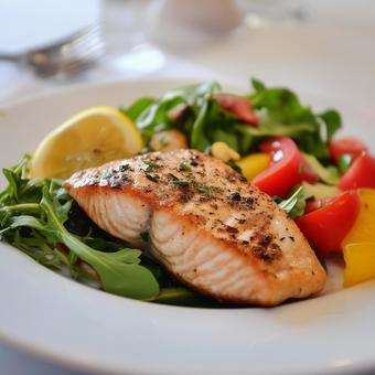 グリル料理の写真