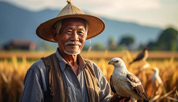 おじいさんの写真