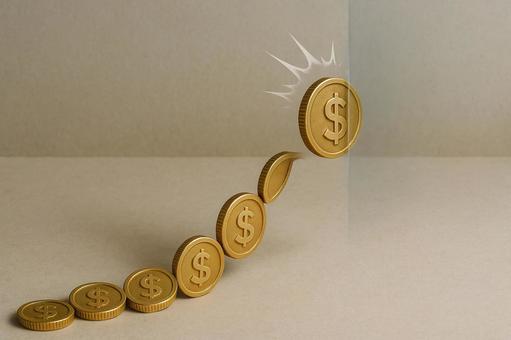 壁を突き破る黄金の軌跡 壁を突き破る黄金の軌跡の写真