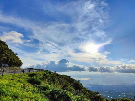 山からの風景 山からの風景の写真